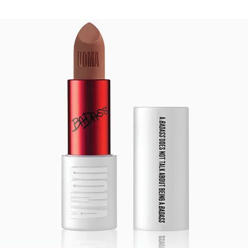 UOMA Lipstick in Tracy with Red and White Magnetic Case